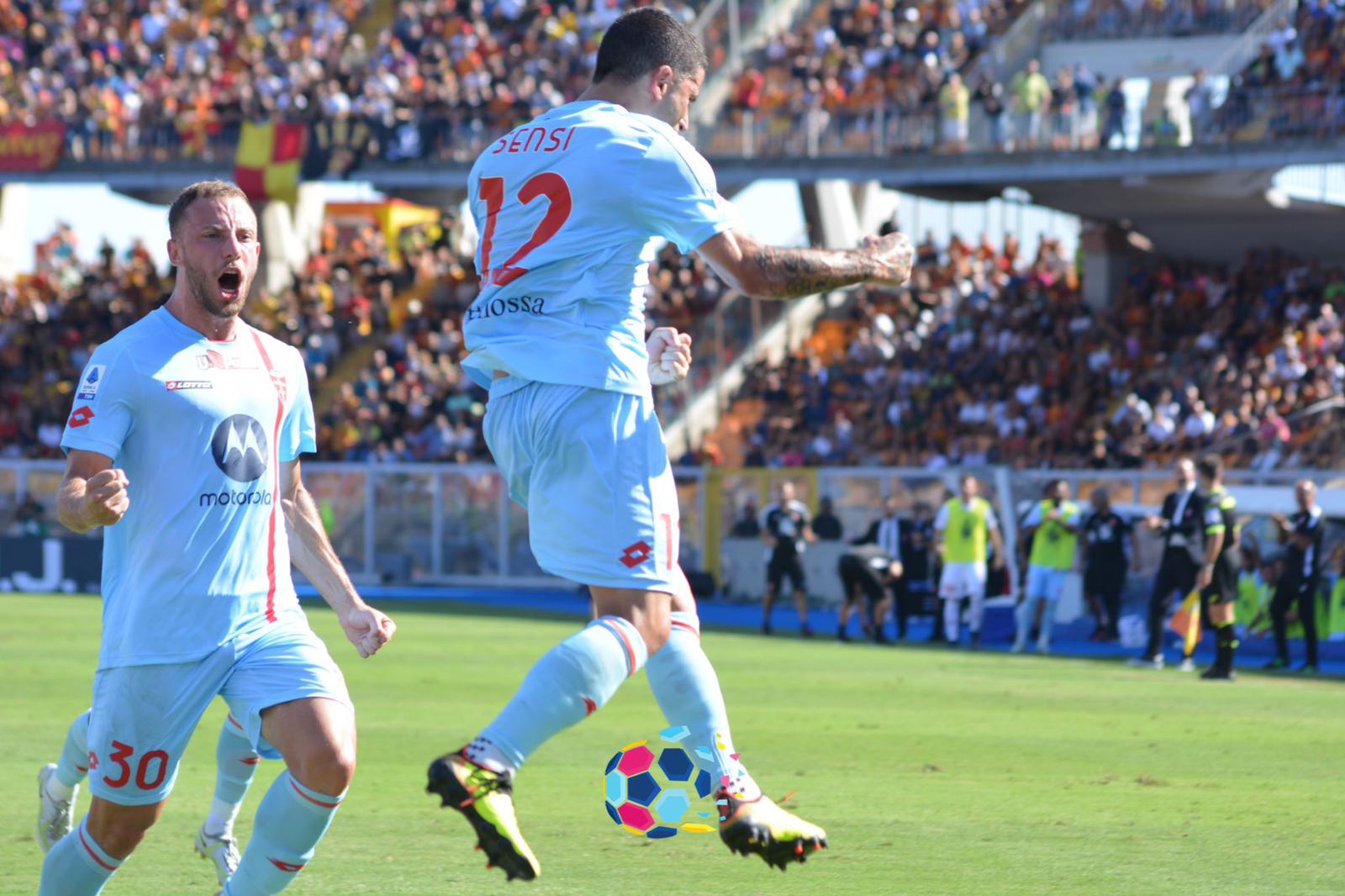 Serie A, Lecce-Monza 1-1: a Sensi risponde Gonzalez