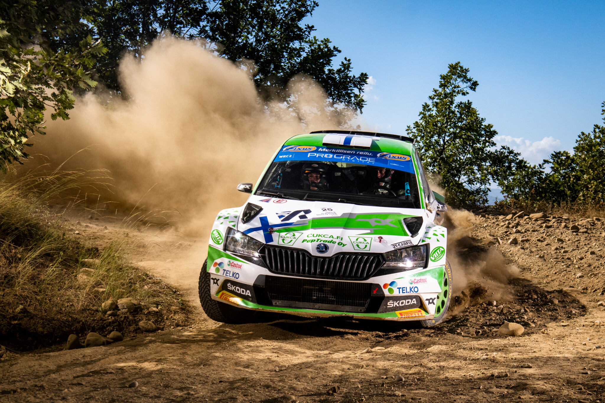 Seconda vittoria consecutiva per Lindholm nel WRC2 (Foto: Red Bull Content Pool)