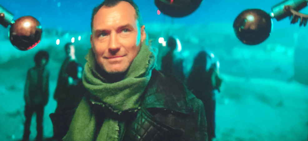 La prima foto di Jude Law dal set