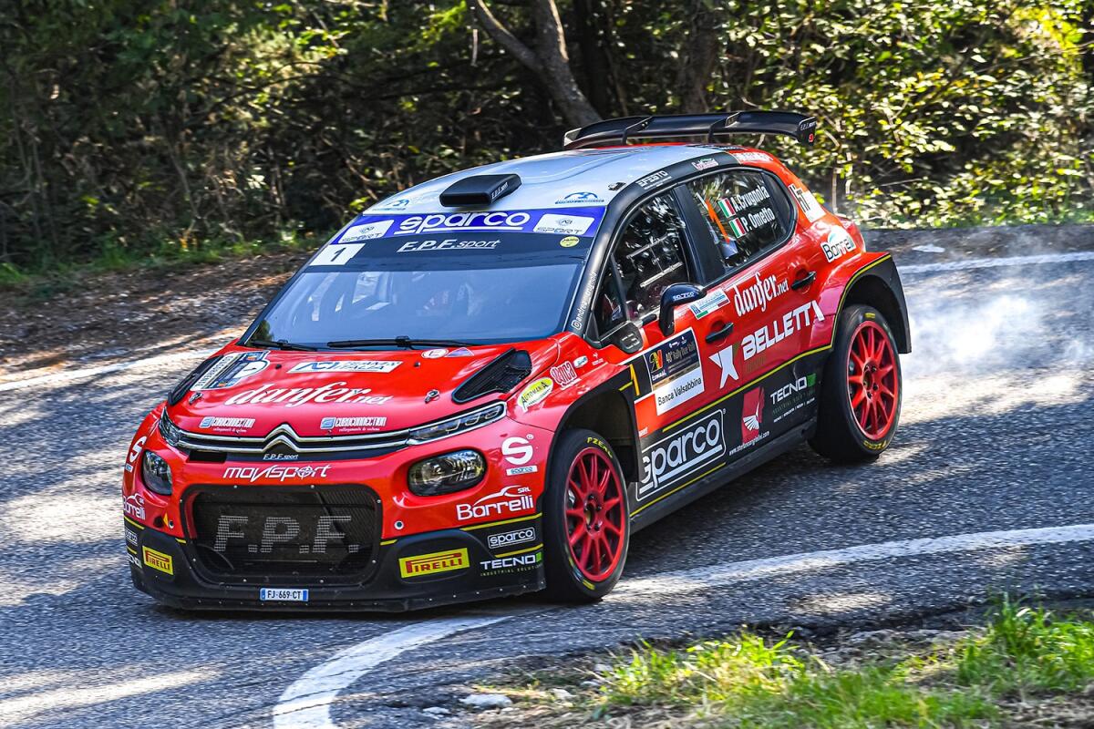 Crugnola-Ometto inarrestabili sulla Citroen C3, dominio e “scudetto” al Rally Due Valli - 