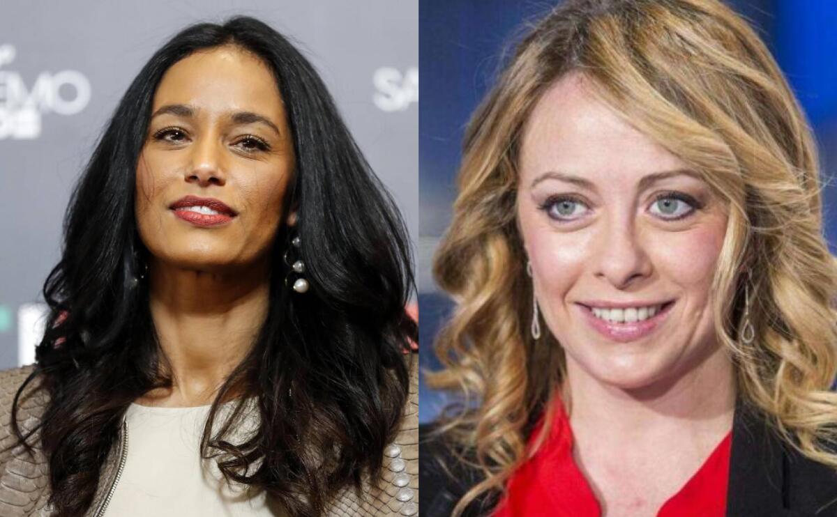 Giorgia Meloni, Rula Jebreal e la colpa dei Padri che ricade sui figli - Rula Jebreal e Giorgia Meloni