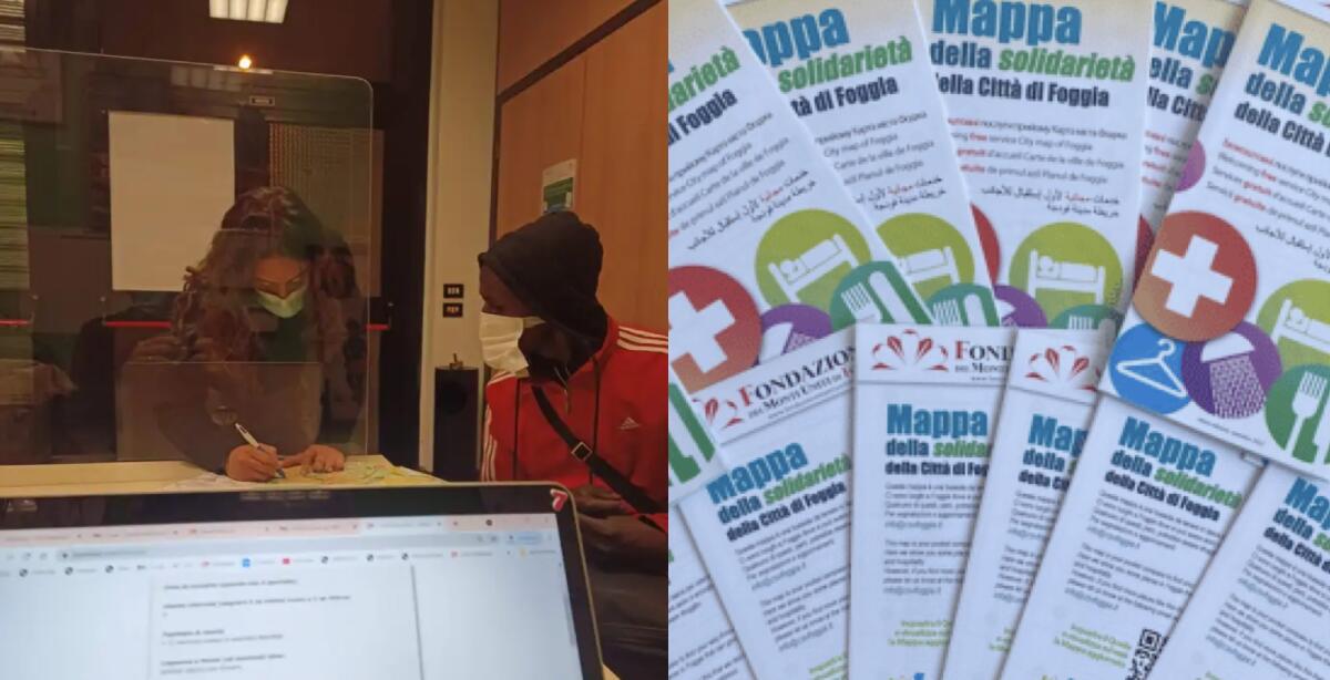 Foggia, la mappa della solidarietà è anche in digitale e in 5 lingue - 