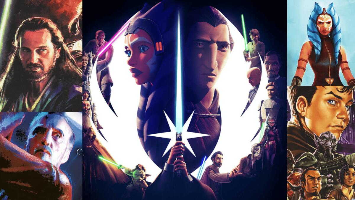Tales of the Jedi: l'elenco di tutte le opere riscritte dalla serie (i retcon) - Tales of the Jedi e parte delle opere riscritte
