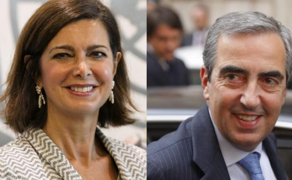Proposta Gasparri e aborto, Boldrini: “Mostruosità da fermare” - Laura Boldrini e Maurizio Gasparri