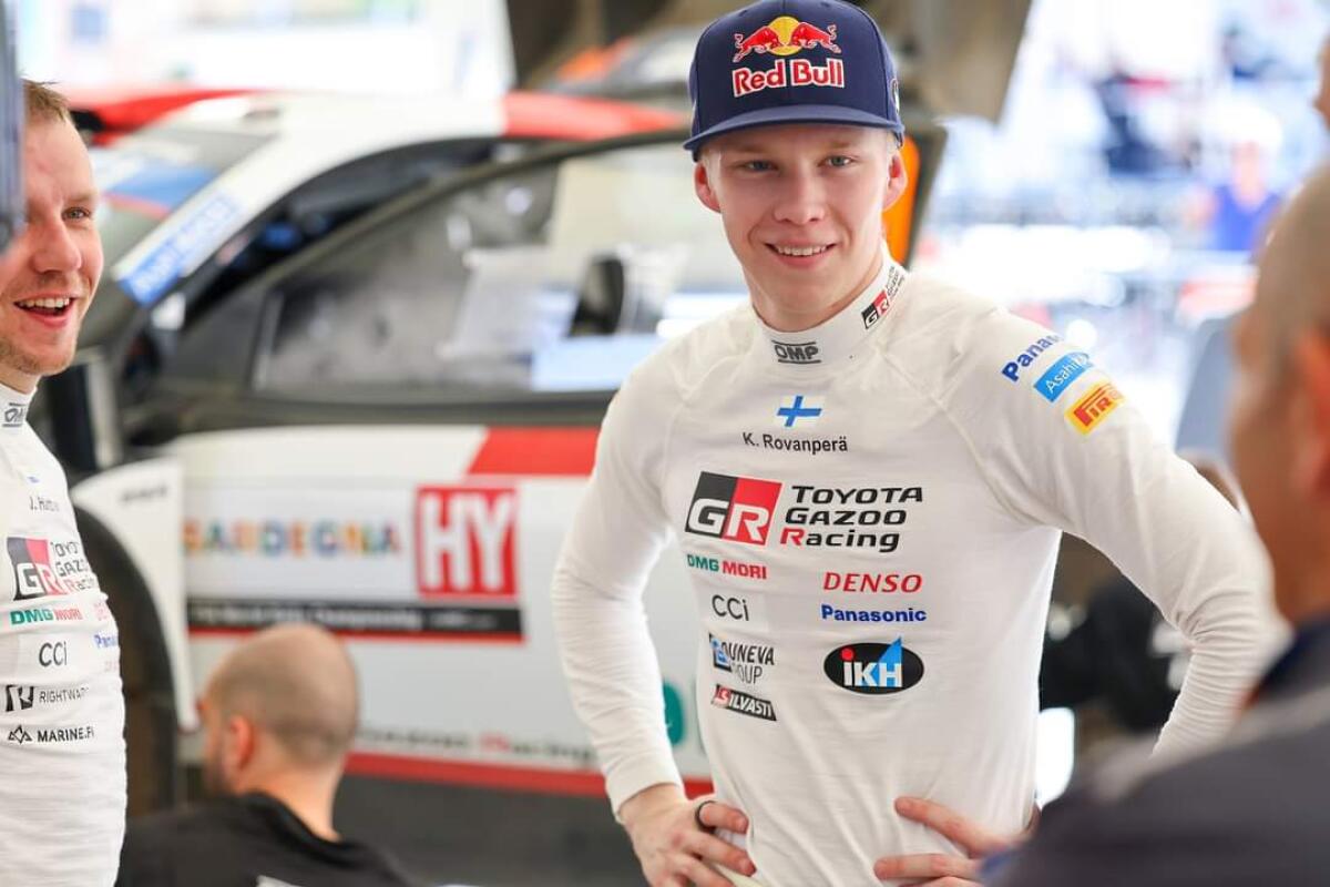 Rovanpera festeggia il titolo WRC a Rallylegend - 