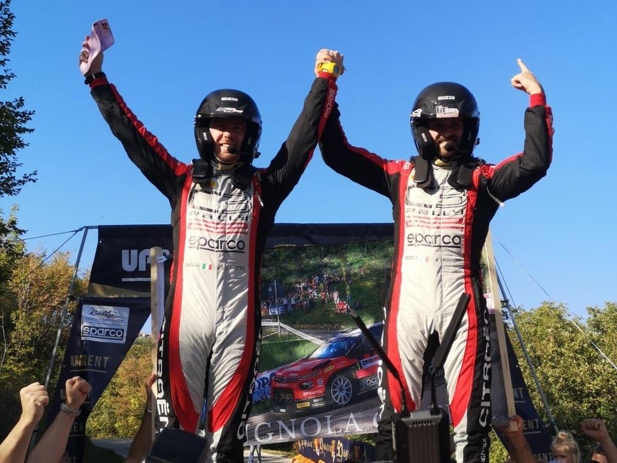 Andrea Crugnola Campione Italiano Rally 2022 - 