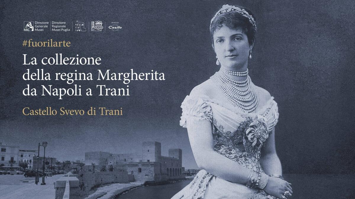Al Castello Svevo di Trani la collezione della regina Margherita - Collezione regina Margherita esposta al castello di Trani-1
