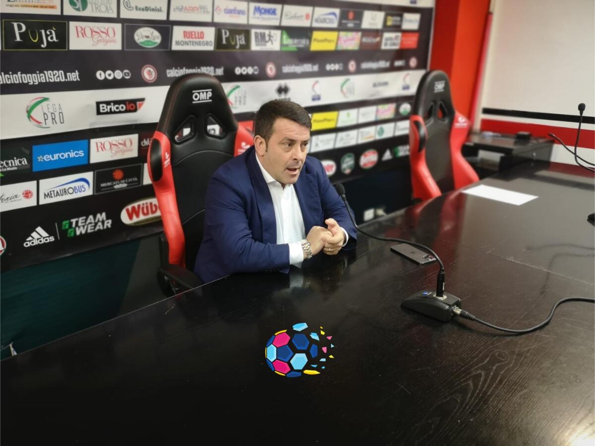 Foggia, Canonico: "Giusto che le curve contestino. Se le cose non cambiano..." - Il presidente Nicola Canonico, foto di Mario Mescia per lagoleada.it - RIPRODUZIONE RISERVATA