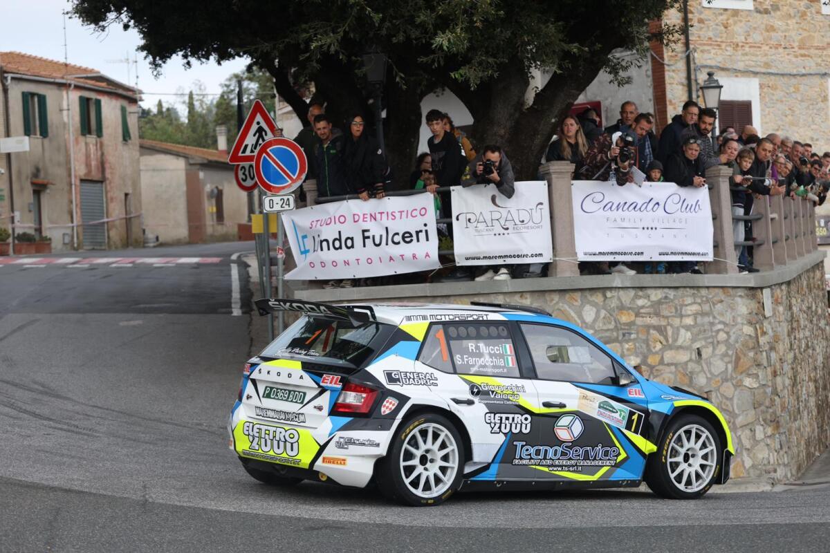 Tucci vince il Rally Colline Metallifere - 