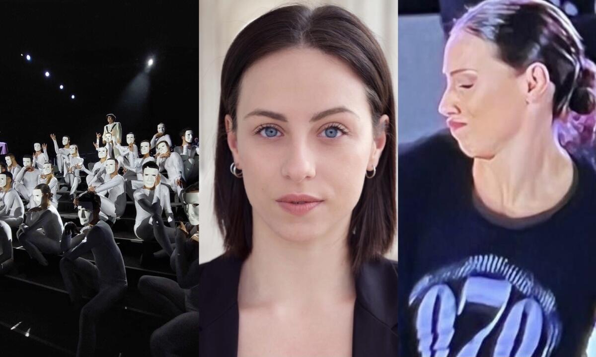Sul palco di Renato Zero “070” la ballerina di Foggia Maria Pia Taggio - 