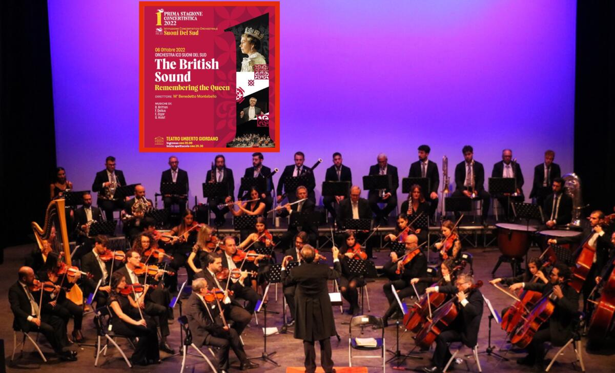 “The British Sound”, l'orchestra di Foggia per la regina Elisabetta - 