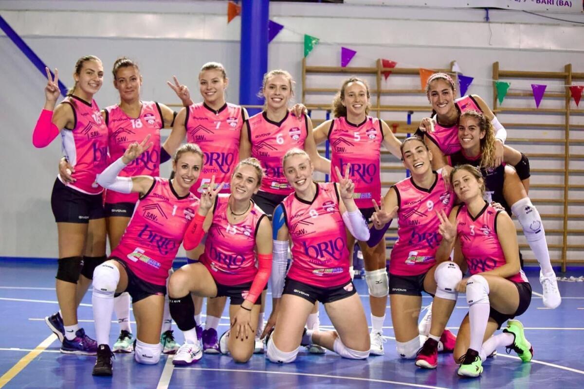 B2 Pallavolo, Brio Lingerie Cerignola riparte con grinta e vince a Bari - 