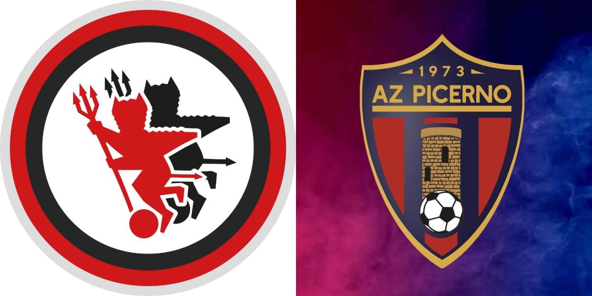 Coppa Italia Serie C, le formazioni ufficiali di Foggia-Picerno - Immagine in evidenza: stemmi Foggia-Picerno - crediti foto (di entrambe): pagine ufficiali Facebook delle due società