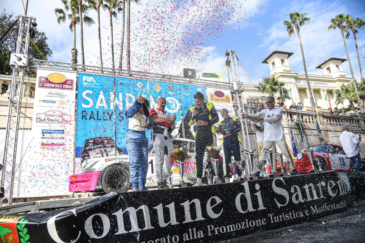 Da Zanche-De Luis si aggiudicano il 37° Sanremo Rally Storico - 