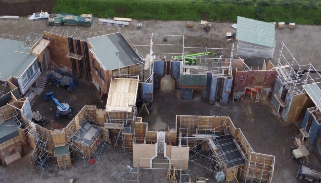 Foto dal set di The Acolyte