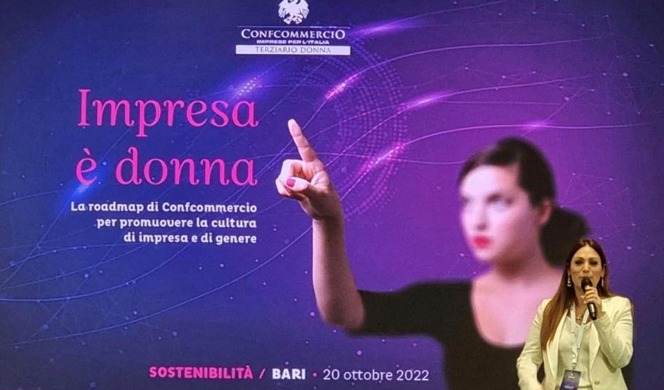 Luciana Di Bisceglie, presidente di Terziario Bari