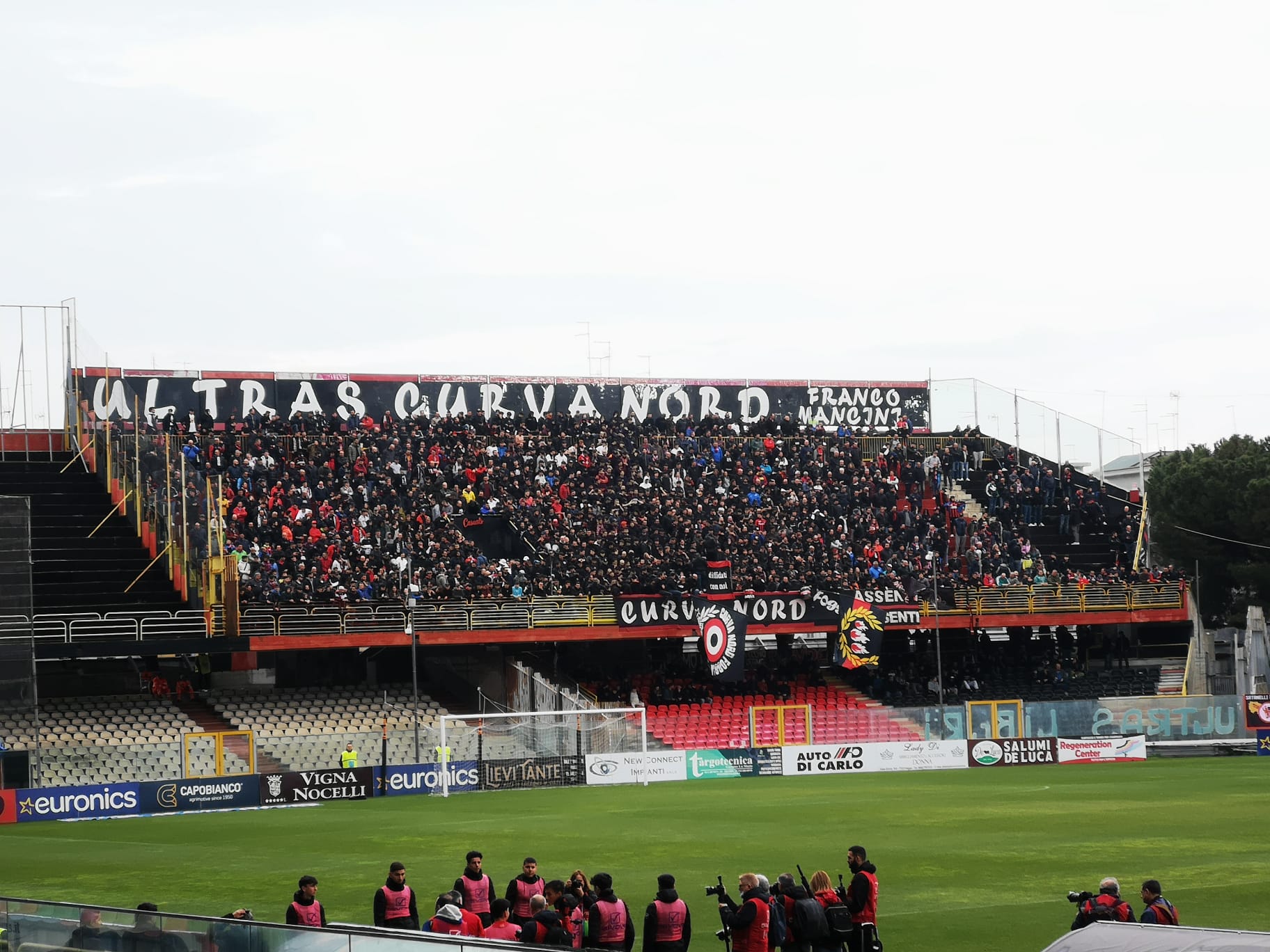 Immagine in evidenza: uno scatto di Foggia-Virtus Entella (playoff Serie C 2021/2022) - crediti: foto di Mario Mescia/lagoleada.it