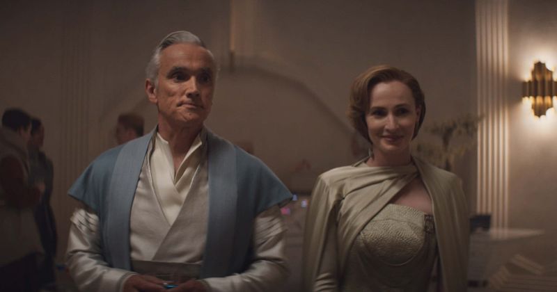 Mon Mothma e il suo amico Tay Kolma