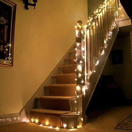 Strisce led da 22 metri Uping decorative, da interni ed esterni, per festività, giardino, Natale, Halloween e matrimoni