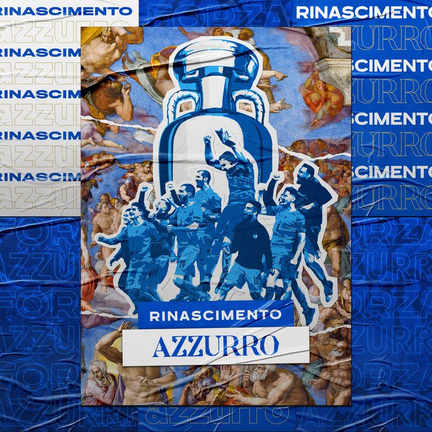 Italia Campione d'Europa - crediti foto: pagina ufficiale Facebook Nazionale Italiana di Calcio