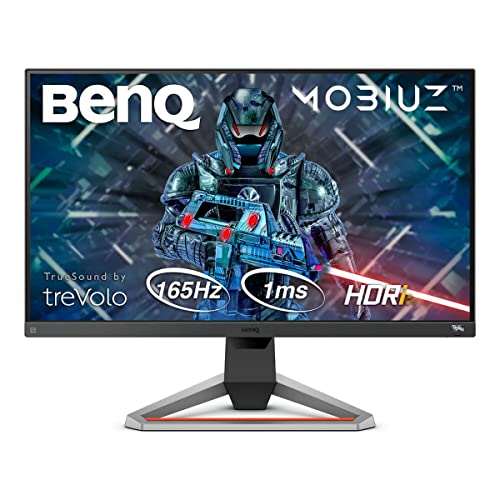 BenQ MOBIUZ EX2710S Monitor Gaming (27 pollici, FHD 1080p, IPS, 165 Hz, 1ms, HDR, FreeSync Premium, 144 Hz compatible)