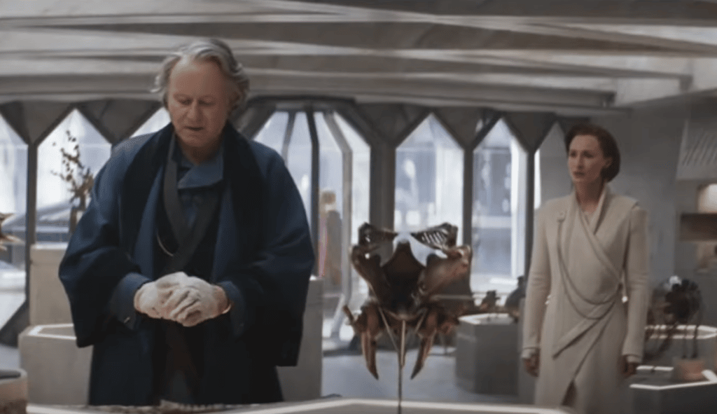 Luthen Rael, Mon Mothma e la maschera Kel Dor