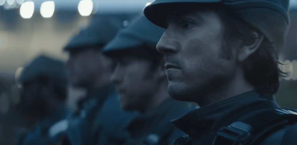 Cassian e la squadra di Aldhani in incognito