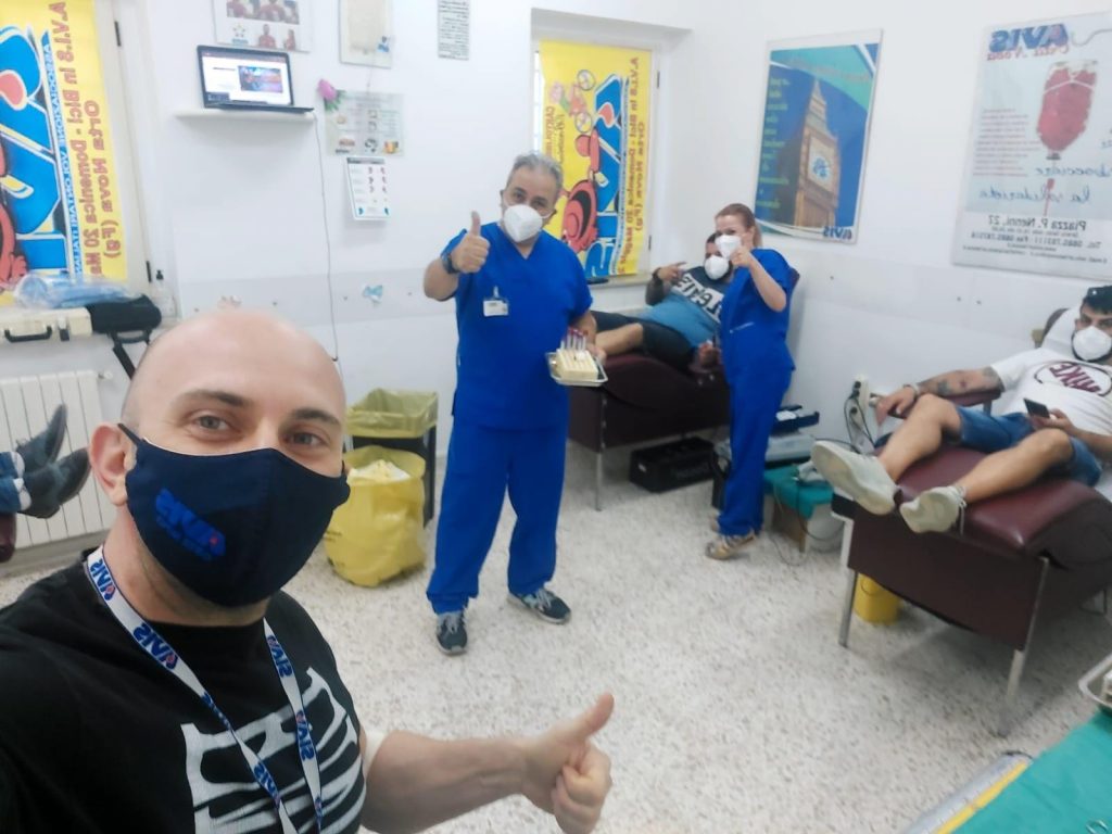 Domenico Sinisi, Avis Orta Nova: "Donando si rinasce a nuova vita"