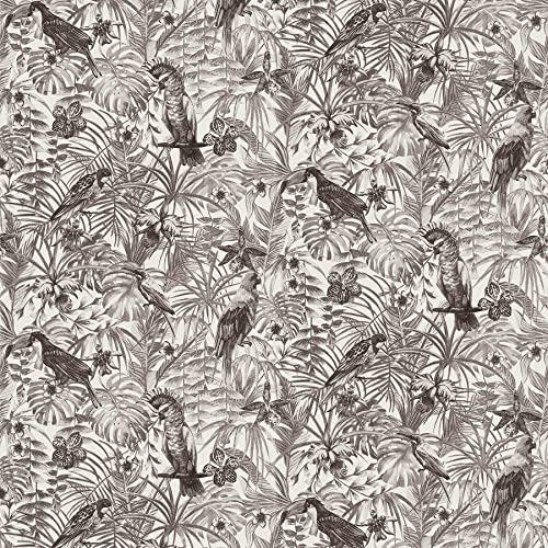 Carta da parati Jungle Greenery A.S. Création, effetto giungla adatta ad ogni ambiente