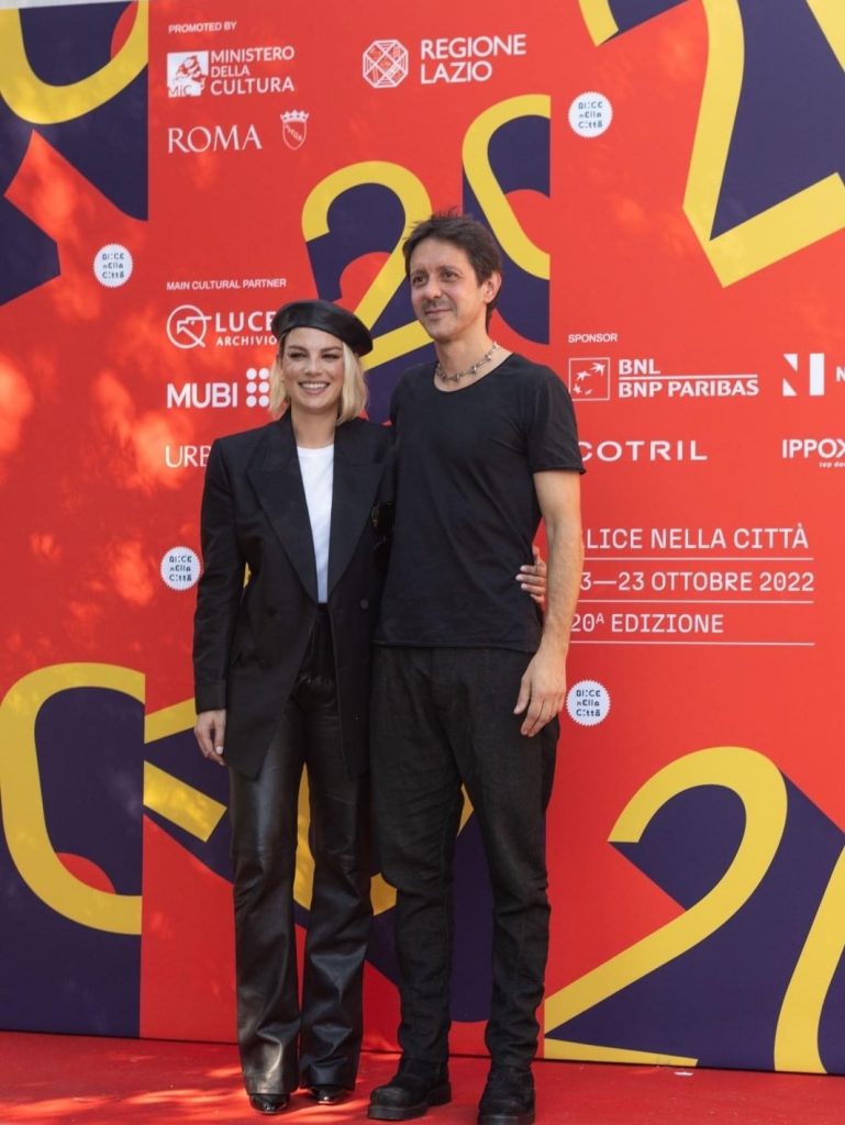 Emma Marrone con il regista Stefano Chiantini