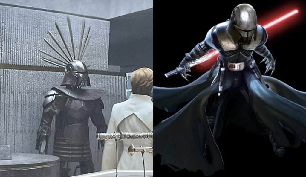 L'omaggio a Starkiller in Andor