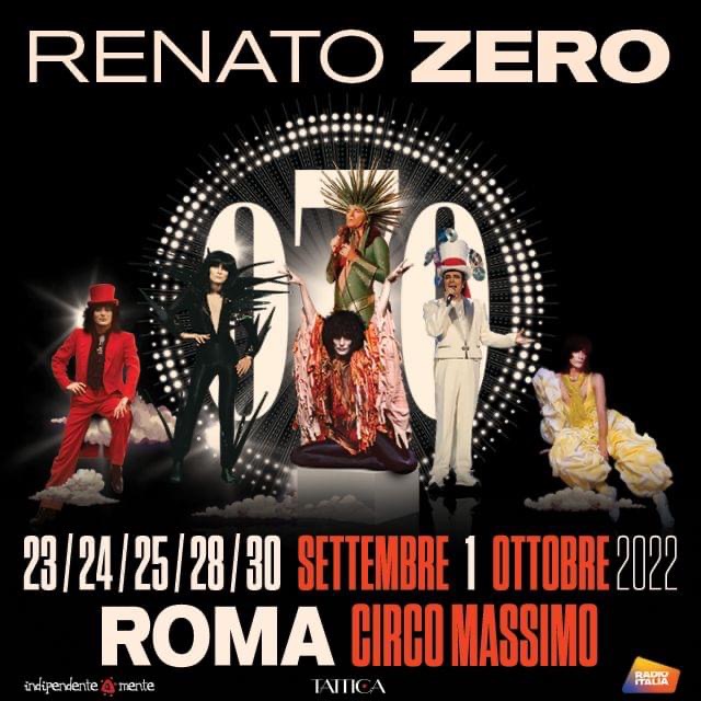 Sul palco di Renato Zero “070” la ballerina di Foggia Maria Pia Taggio