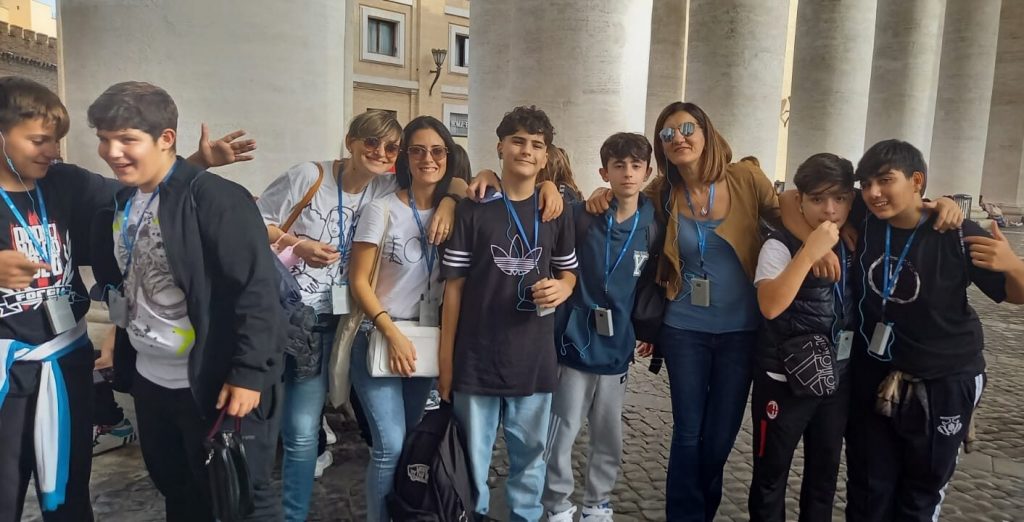 L'istituto "Catalano Moscati" di Foggia in udienza da papa Francesco