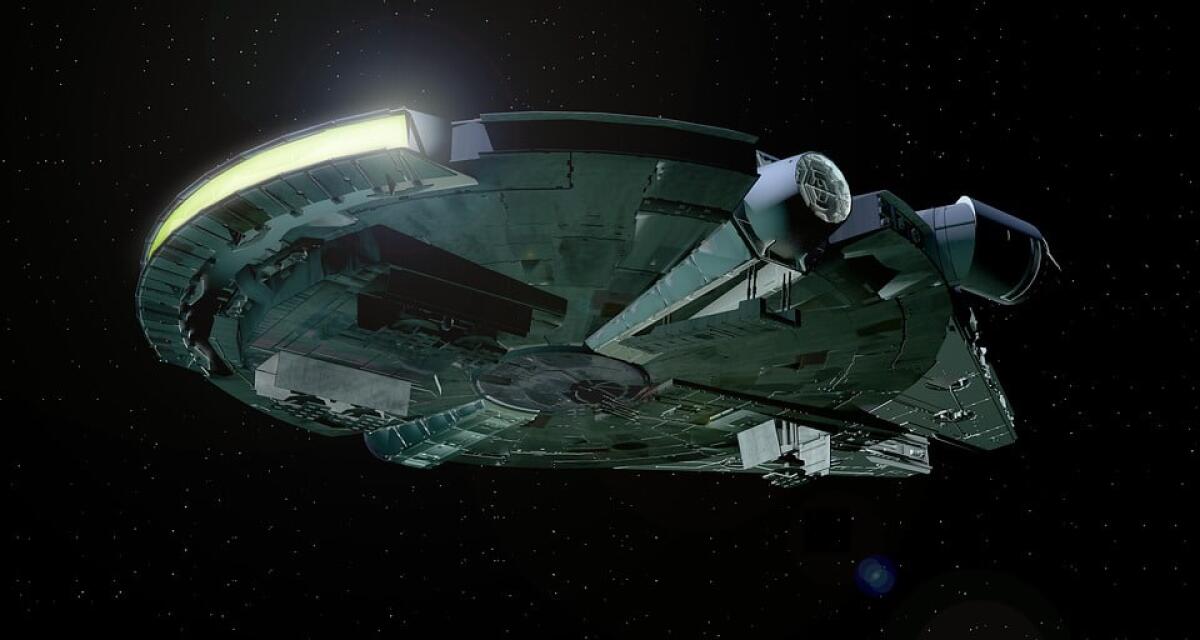 Il mondo di Star Wars conquista il terzo millennio - Il mitico Millennium Falcon