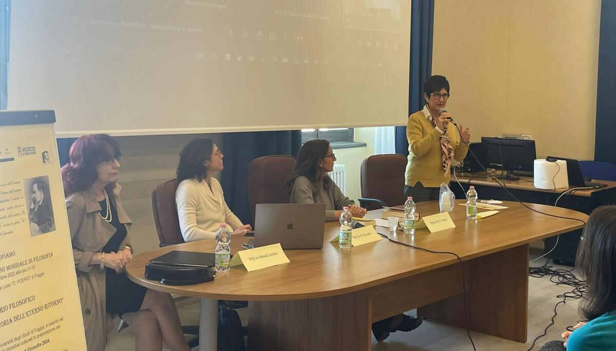 “Filosofiamo”, seminari al Poerio di Foggia sull’eterno ritorno - 