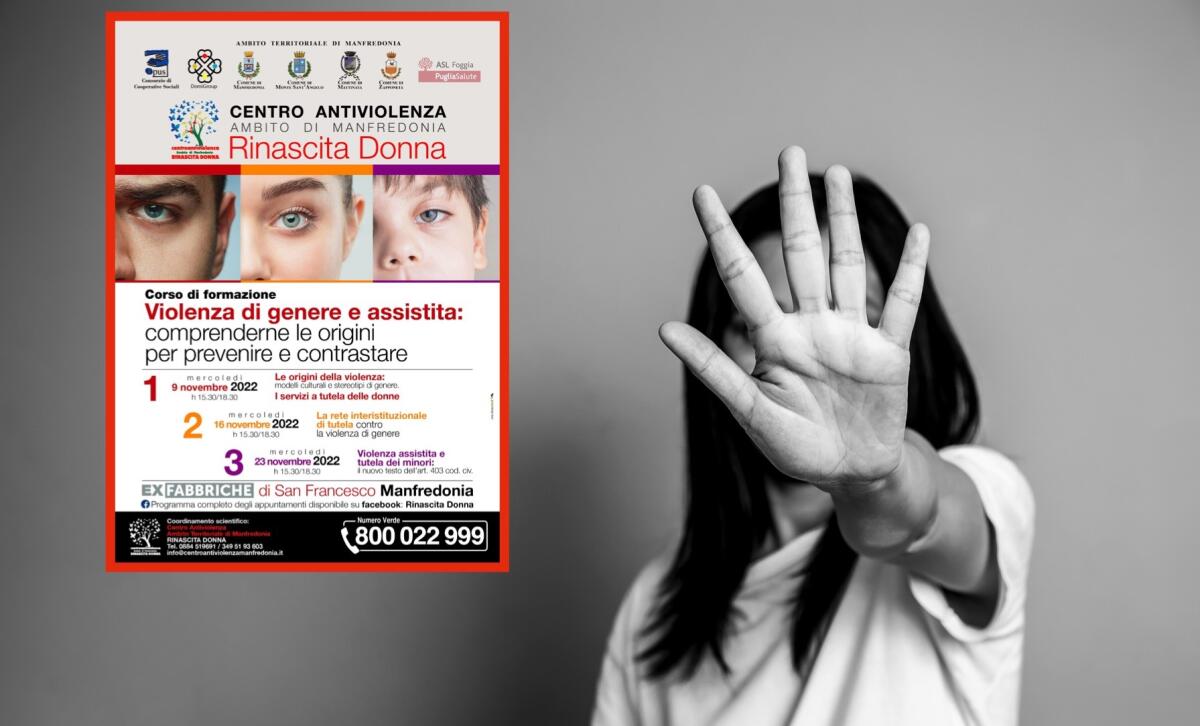 Violenza contro le donne, al Cav di Manfredonia tre giorni di formazione - 