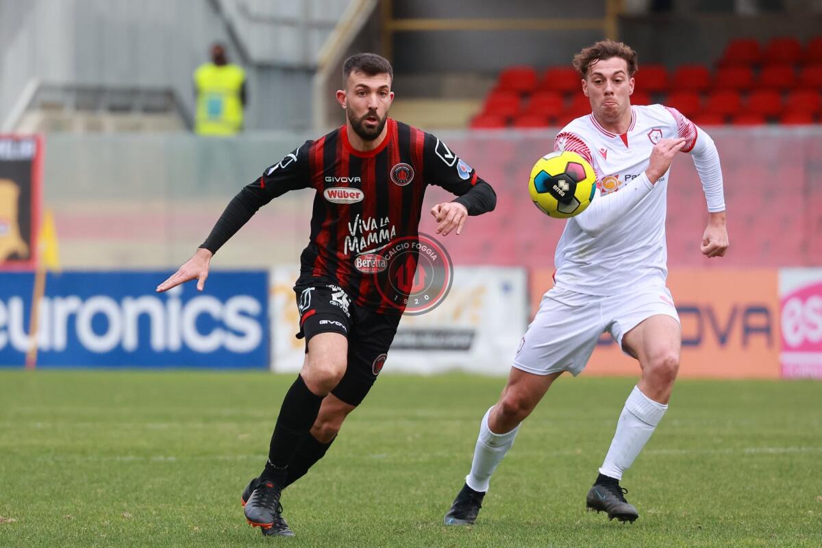 Serie C, le formazioni ufficiali di Monterosi-Foggia - Immagine in evidenza: uno scatto di Foggia-Monterosi 1-1 (Serie C - girone C 21/22) - crediti foto: Federico Antonellis/Calcio Foggia 1920
