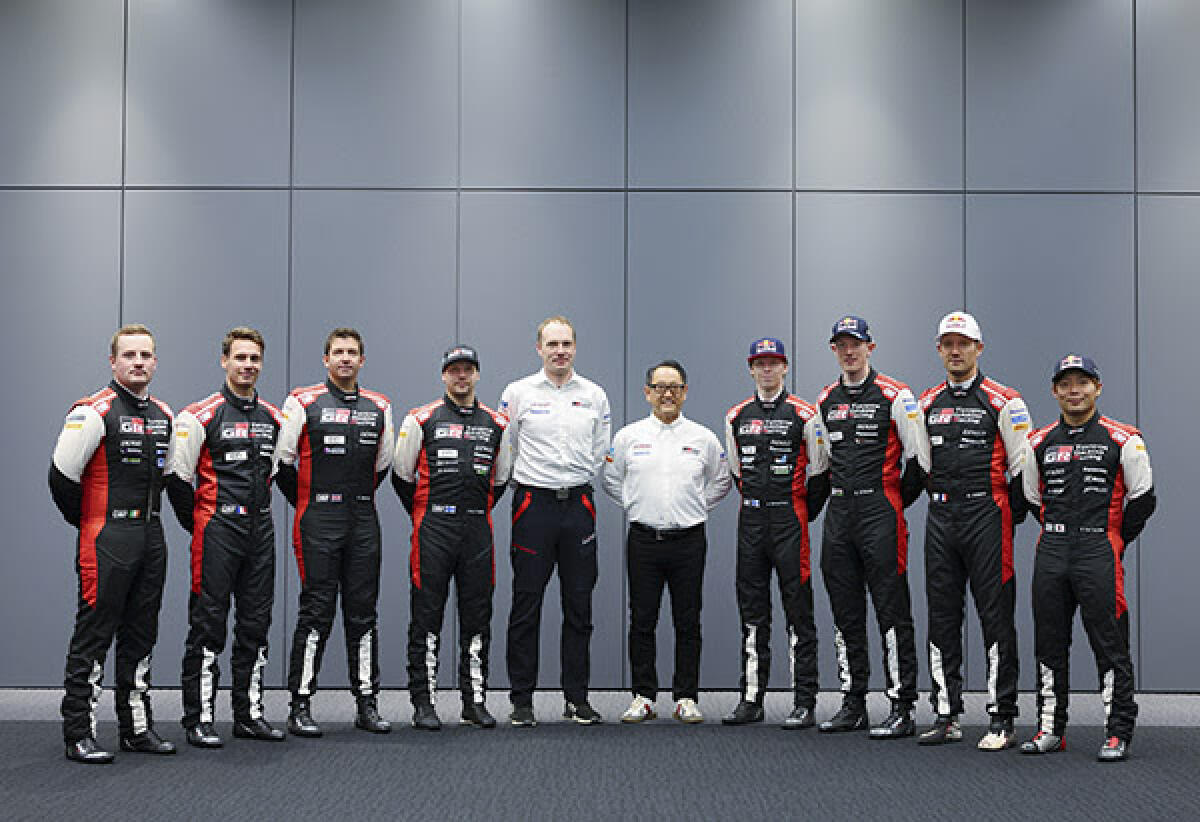 Ecco il Toyota Gazoo World Rally Team 2023 - 