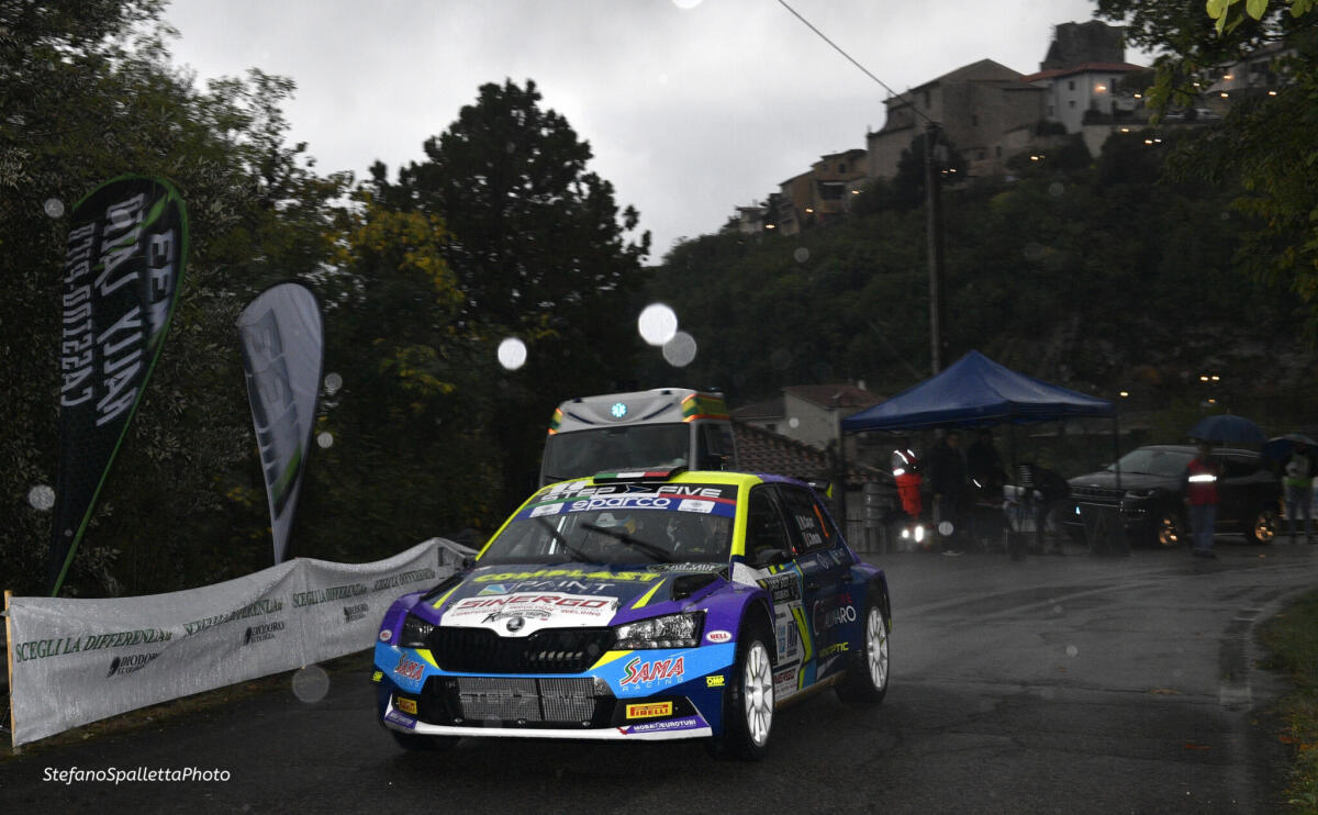 Signor-Bonato al comando dopo la prima tappa al Rally del Lazio - 