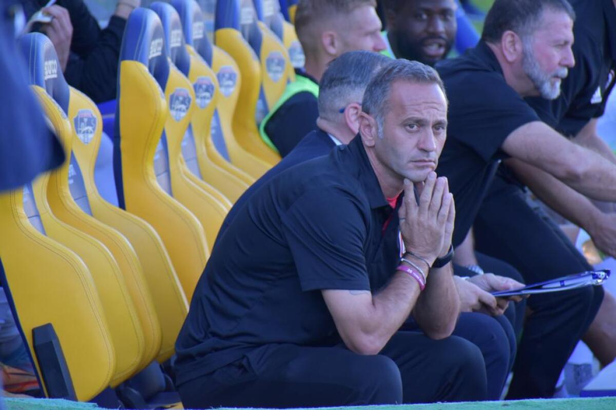 A tutto Gallo, ecco le cifre del Foggia dopo 5 partite - Immagine in evidenza: mister Fabio Gallo - crediti: foto di Luigia Spinelli