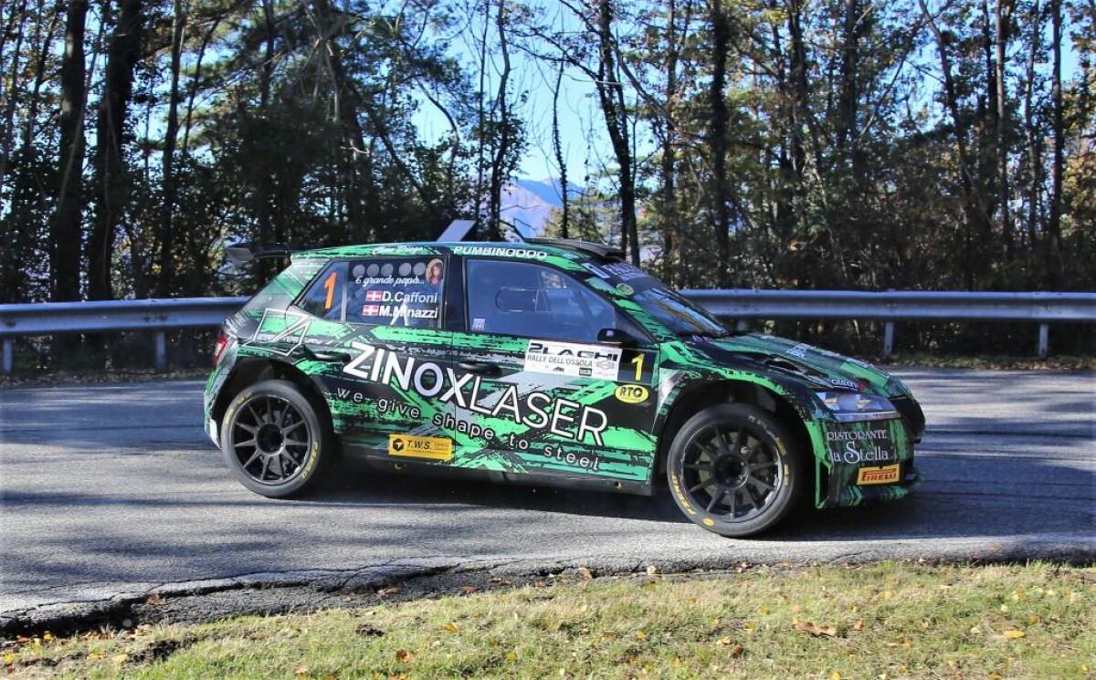 Caffoni-Minazzi vincono il Rally 2 Laghi - 