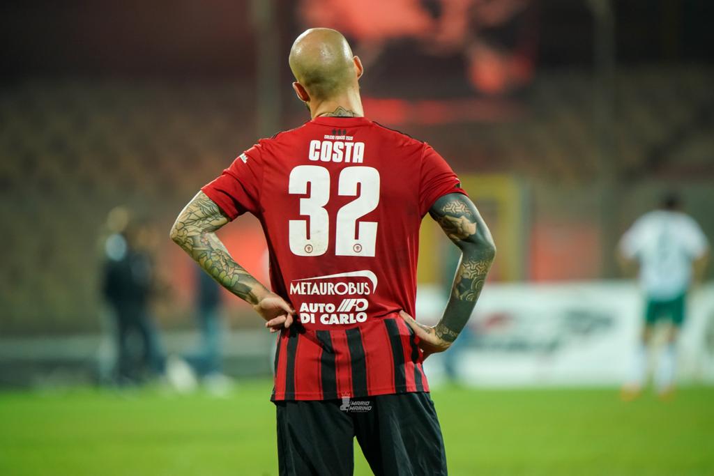 Costa durante Foggia-Avellino, crediti: Mario Marino/Riproduzione Riservata
