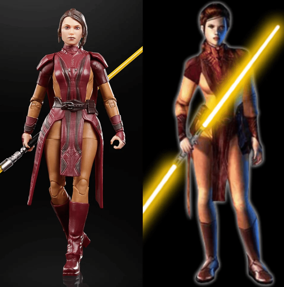 Il nuovo look di Bastila Shan