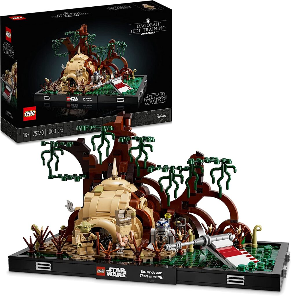 Il diorama LEGO di Dagobah