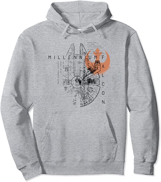 Felpa con Millennium Falcon
