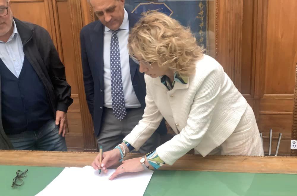 Pnrr, firma del protocollo tra Provincia di Foggia e i sindacati