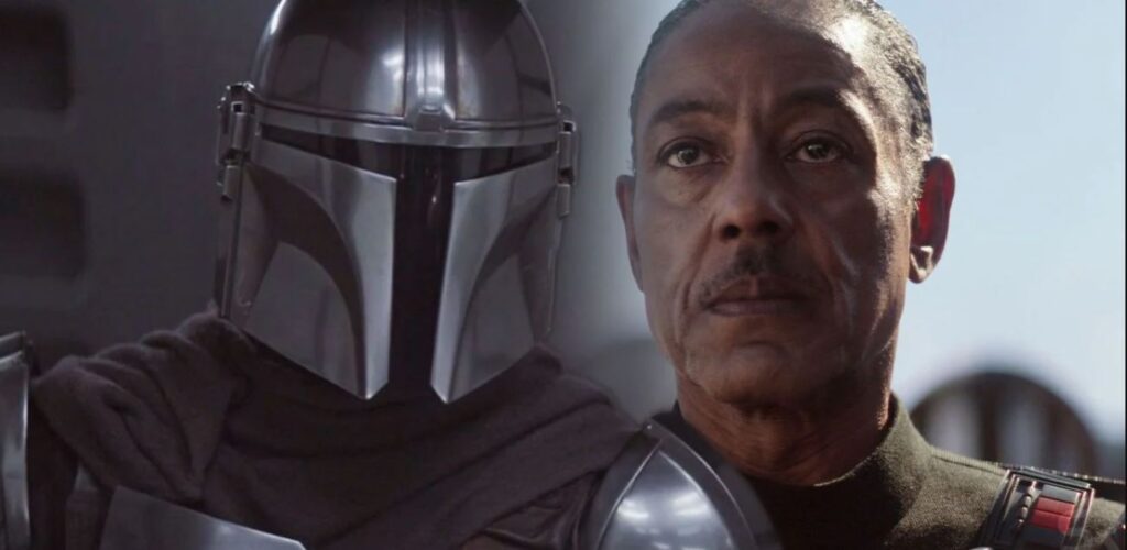 Din Djarin e Moff Gideon