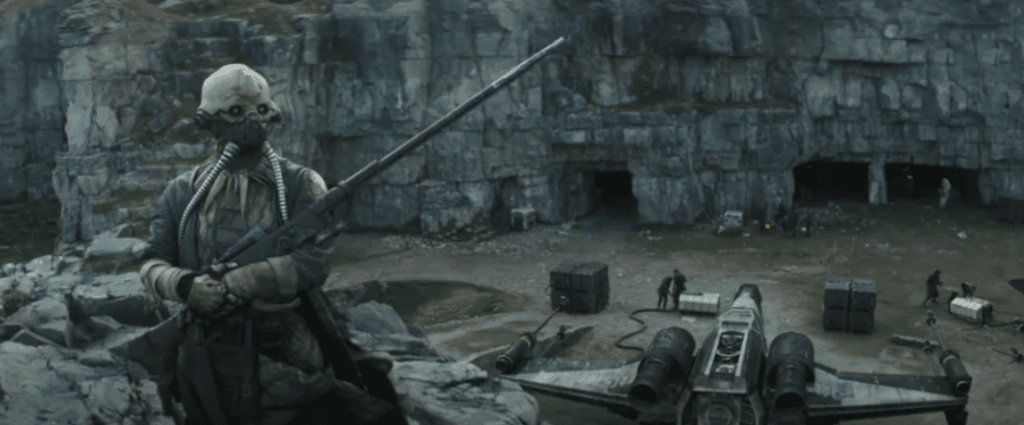 Benthic e Moroff al covo di Saw Gerrera