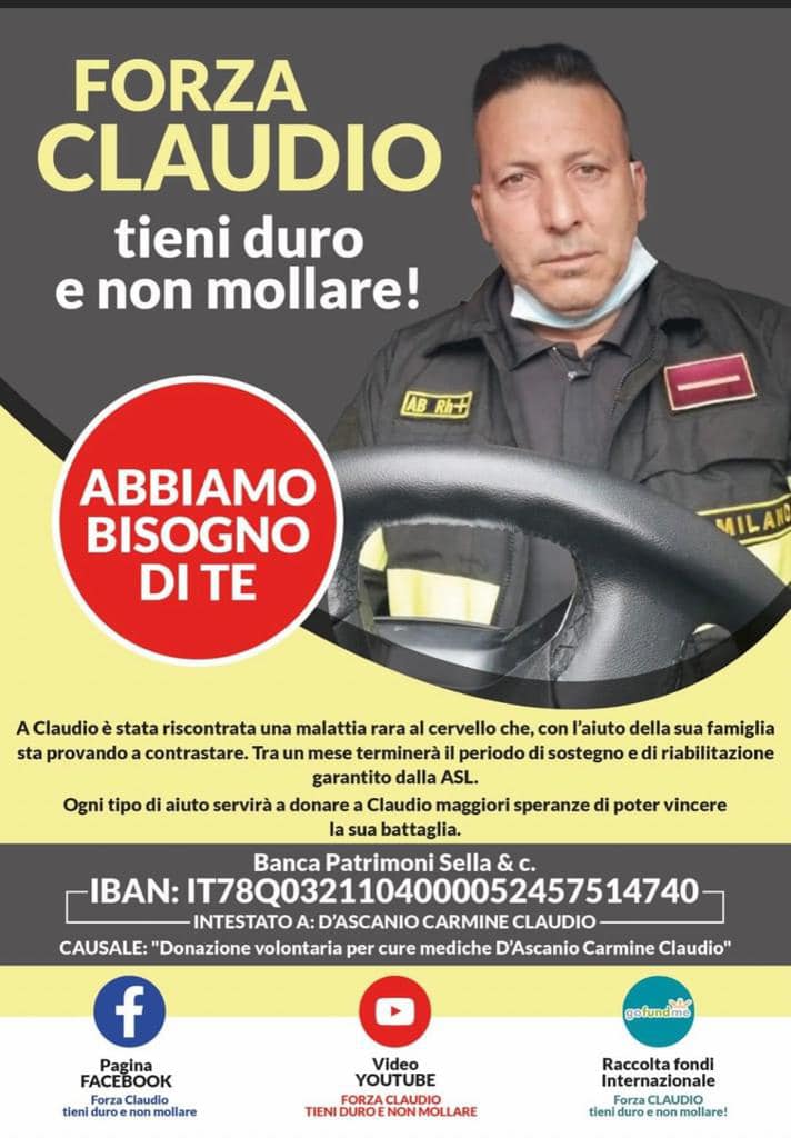 Immagine in evidenza: Claudio D'Ascanio - crediti foto: pagina Facebook "BASTA ABUSI"