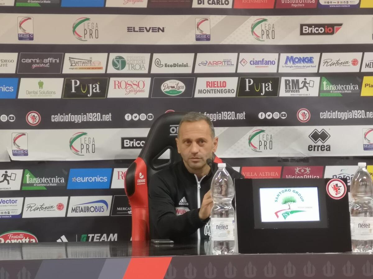Foggia, Gallo: "Giugliano squadra aggressiva. Domani diversi assenti" - Immagine in evidenza: mister Fabio Gallo - crediti: foto di Mario Mescia/lagoleada.it (RIPRODUZIONE RISERVATA)